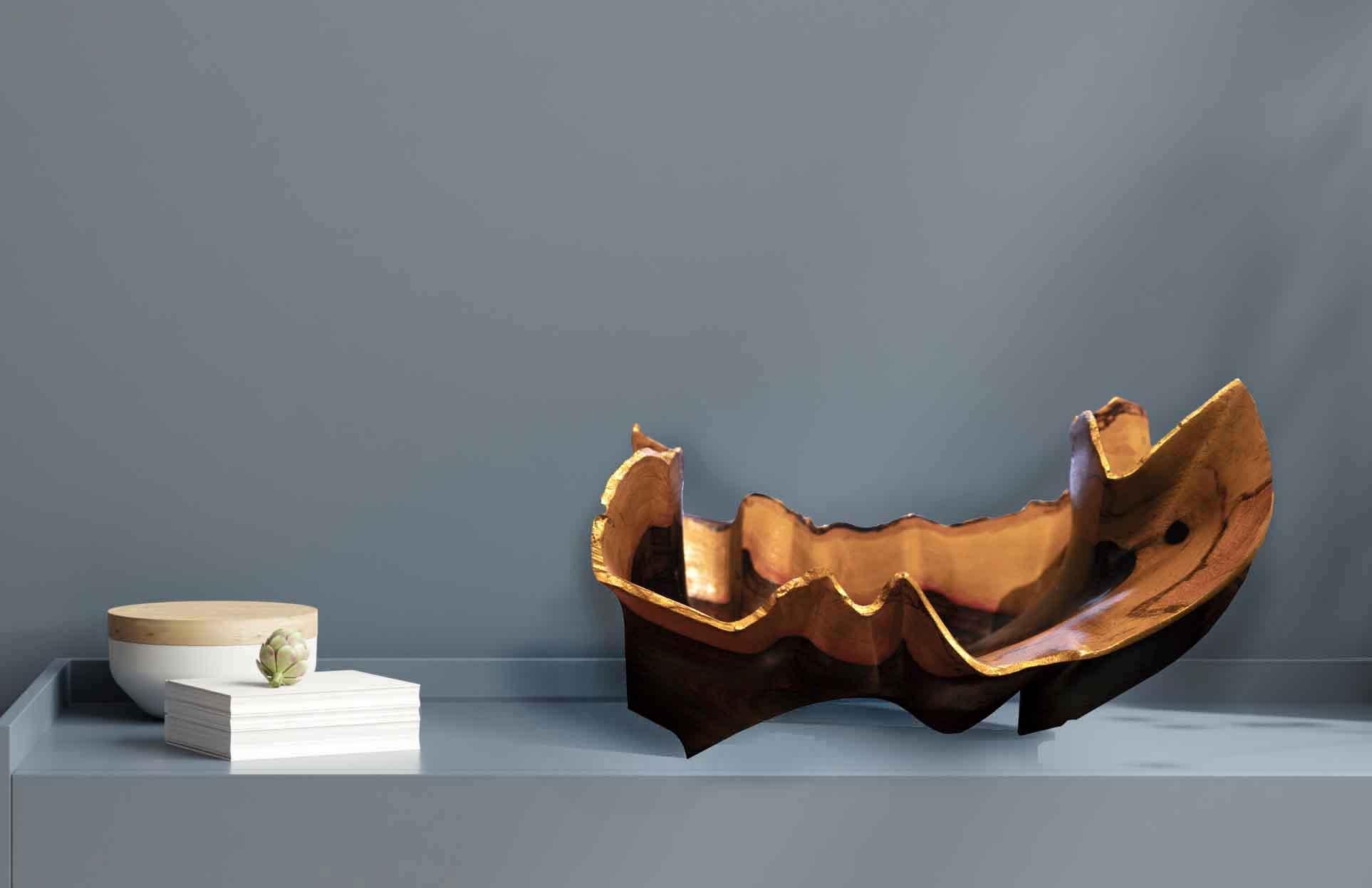 L'oro di De Soto - Abstract Sculpture Marrone di Brad Sells
