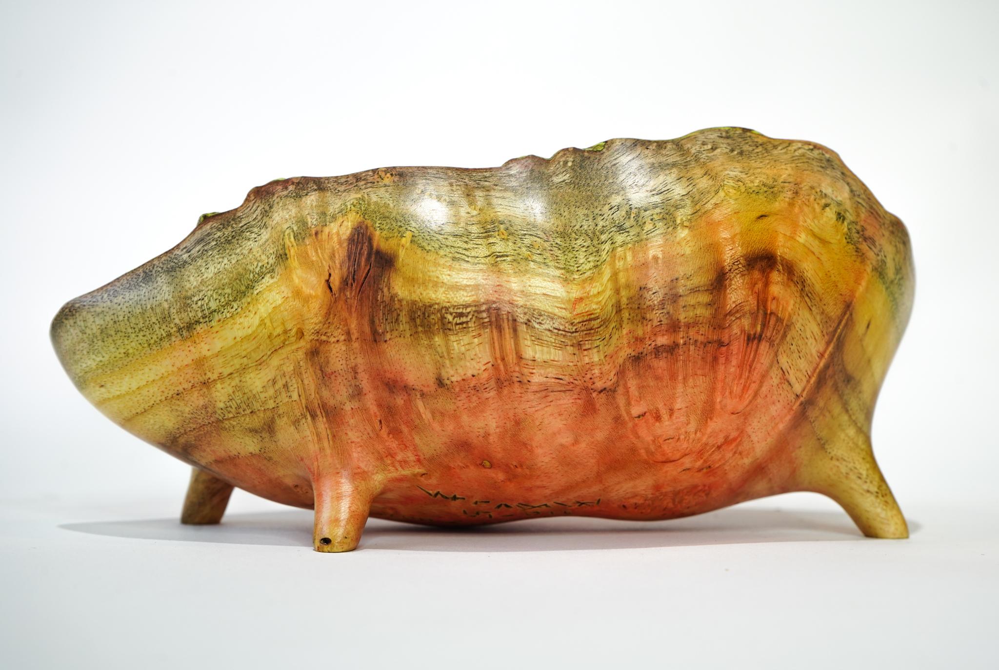 Américain Brad Sells - Sculpture abstraite en bois, 2015 en vente