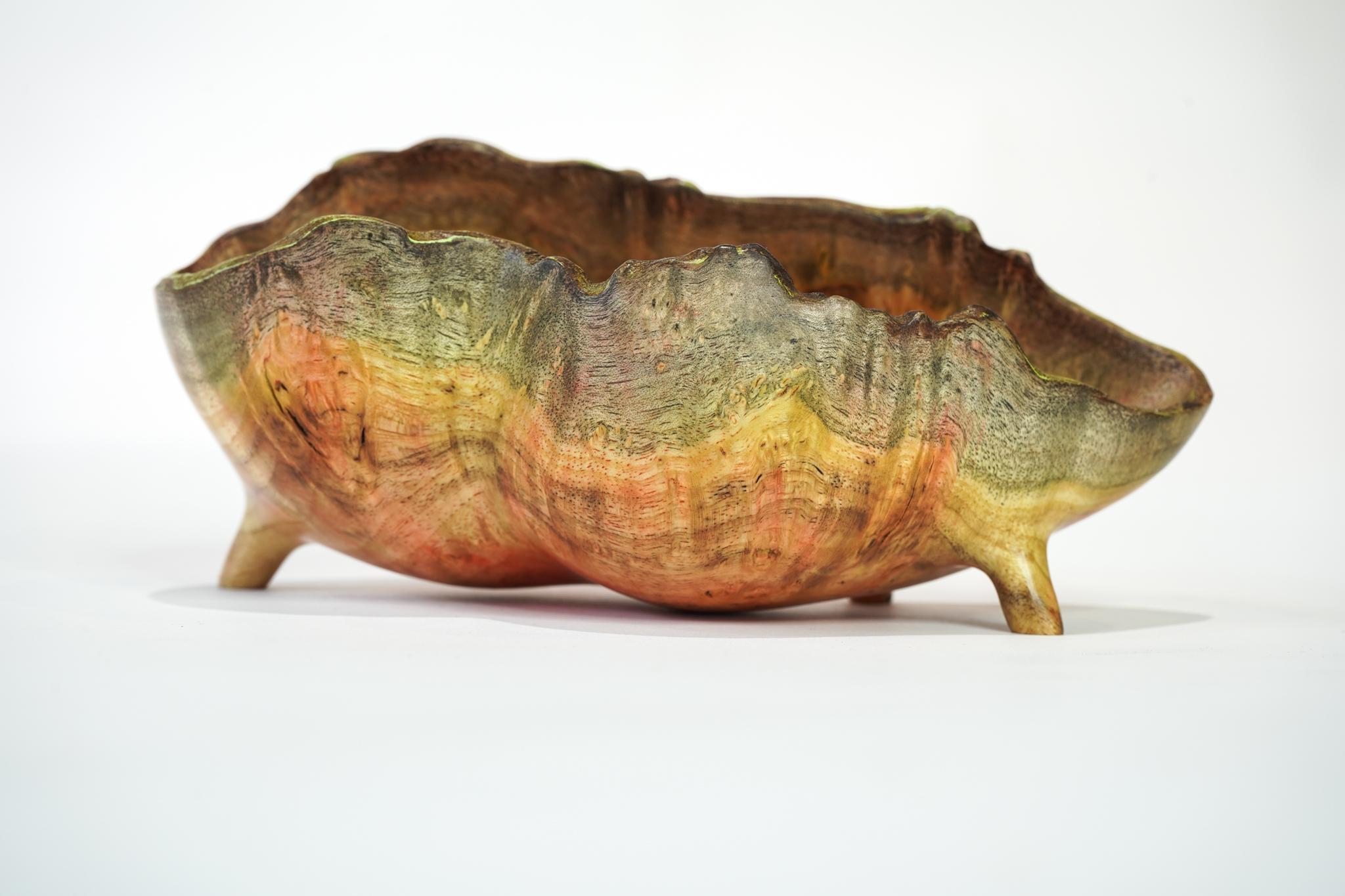 Bois Brad Sells - Sculpture abstraite en bois, 2015 en vente