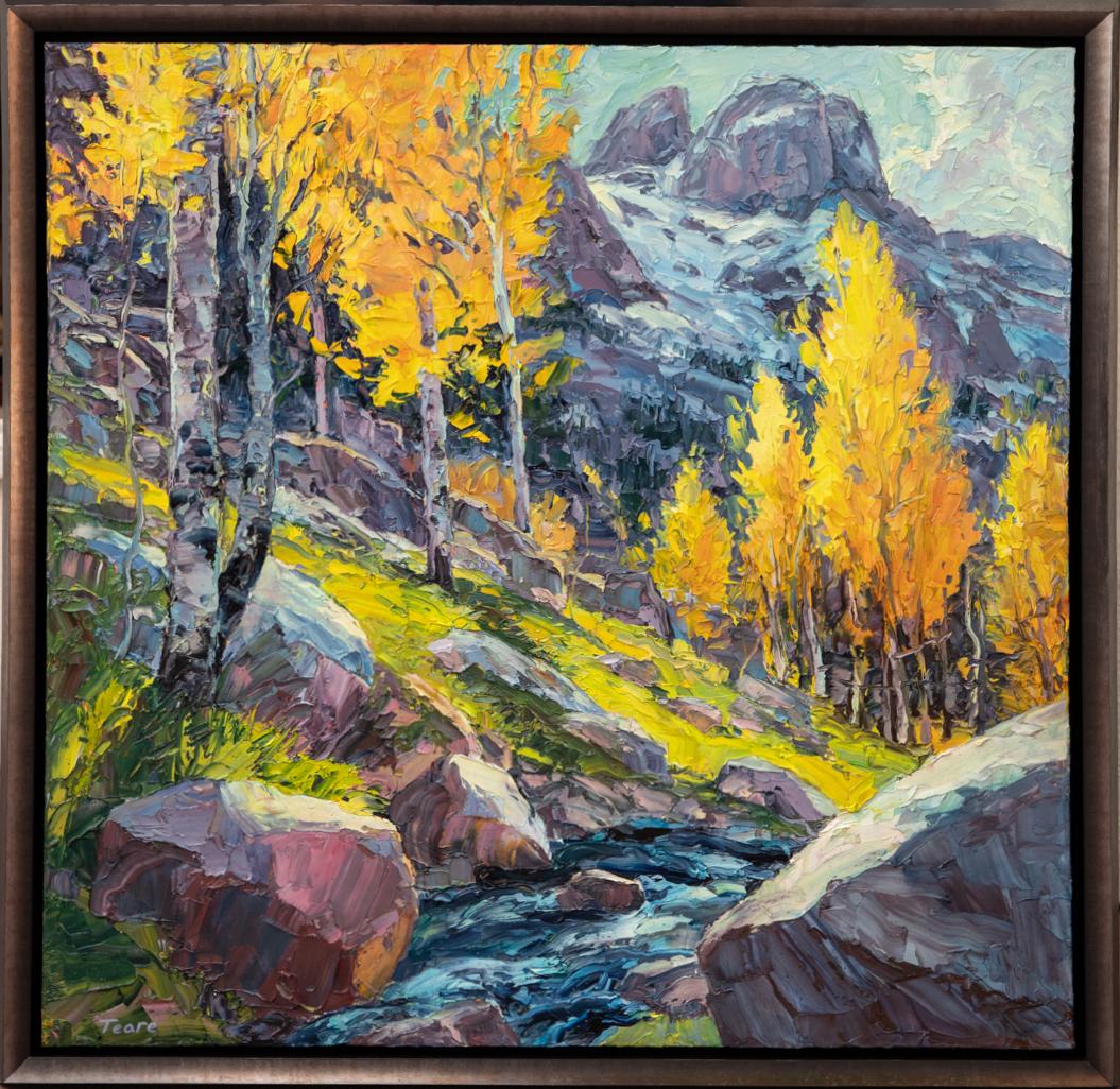 Autumn's Balance - Painting by Brad Teare 