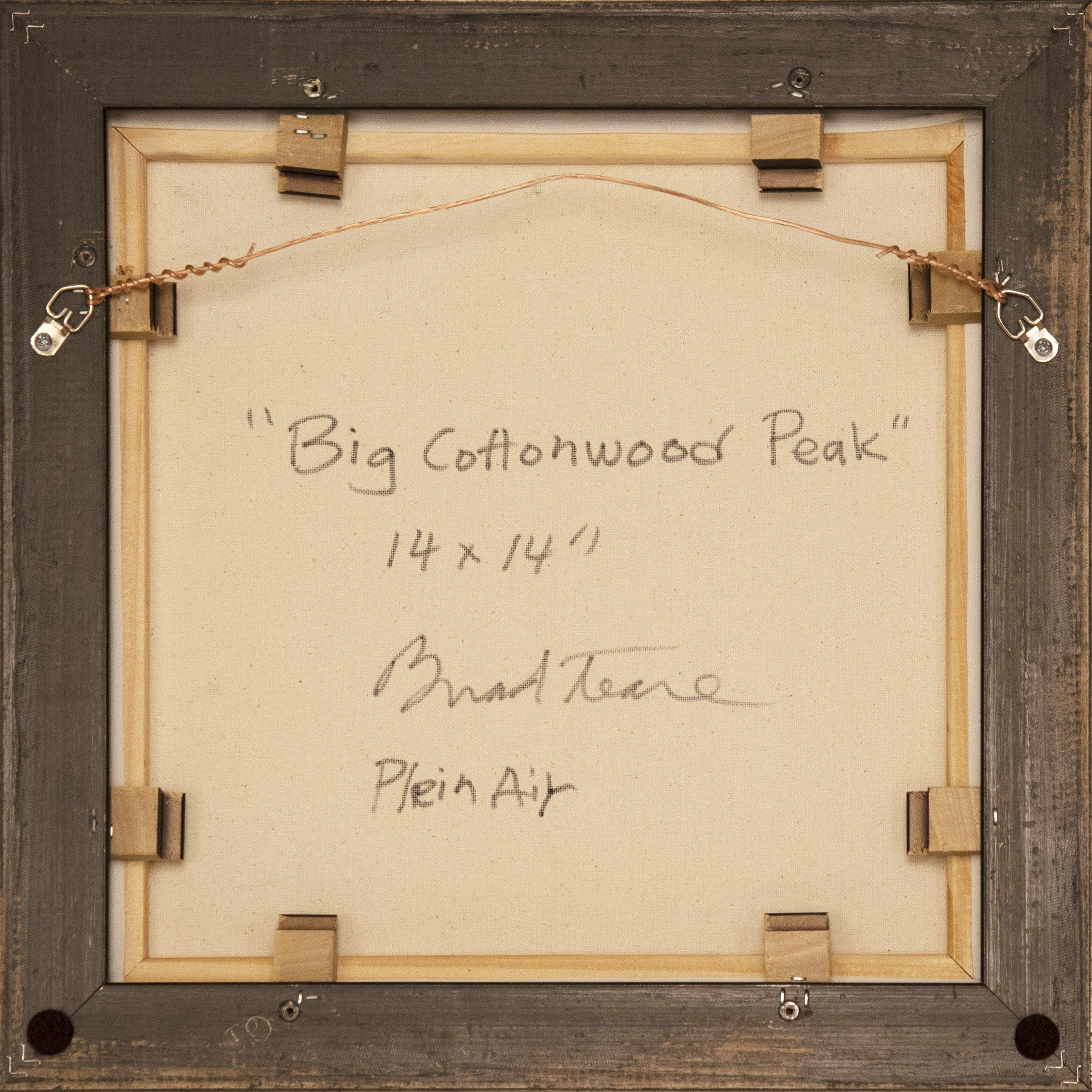 Brad Teare (Amerikaner, geb. 1956)

Öl auf Leinwand

14 x 14 Zoll. Ungerahmt

16 x 16 Zoll. Gerahmt