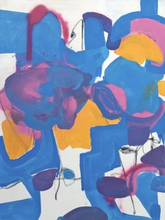 Come ci si sente - Arte astratta colorata: Tecnica mista su tela