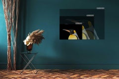 Manchot royal #1 par Brad Wilson - Photographie de portrait d'animaux, oiseaux sauvages