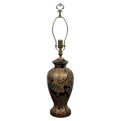 Bradburn Gallery Hand Painted Table Lamp With Brass Fittings