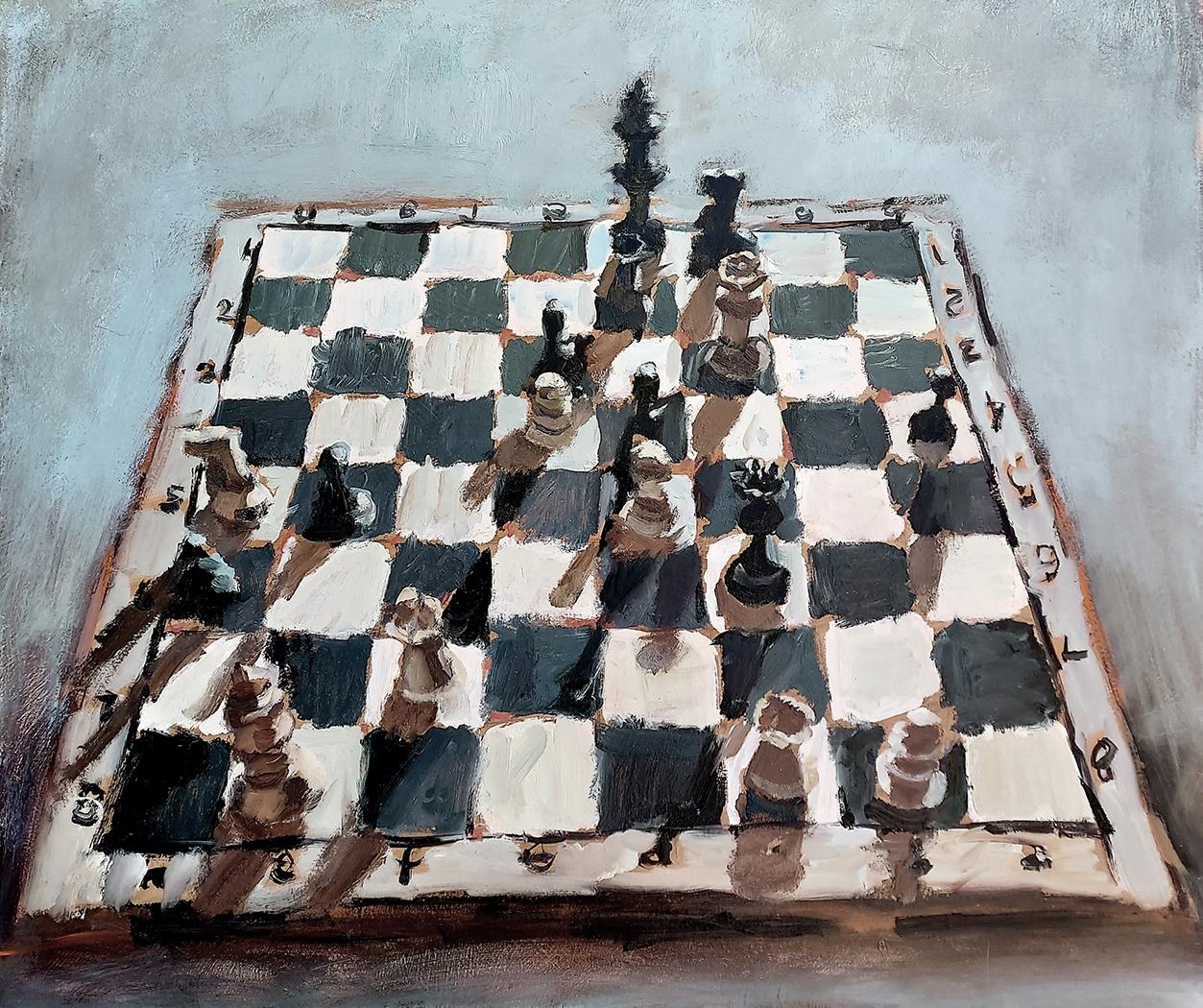 Still-Life Painting  Bradford J. Salamon - Jeu du milieu