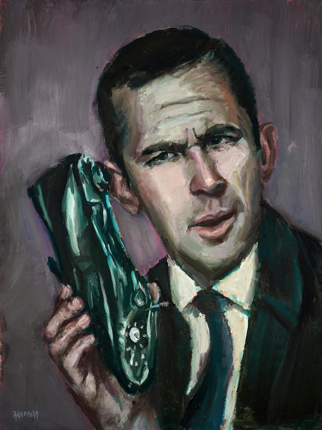 Bradford J. Salamon Portrait Painting - Agent 86 (Maxwell Smart)