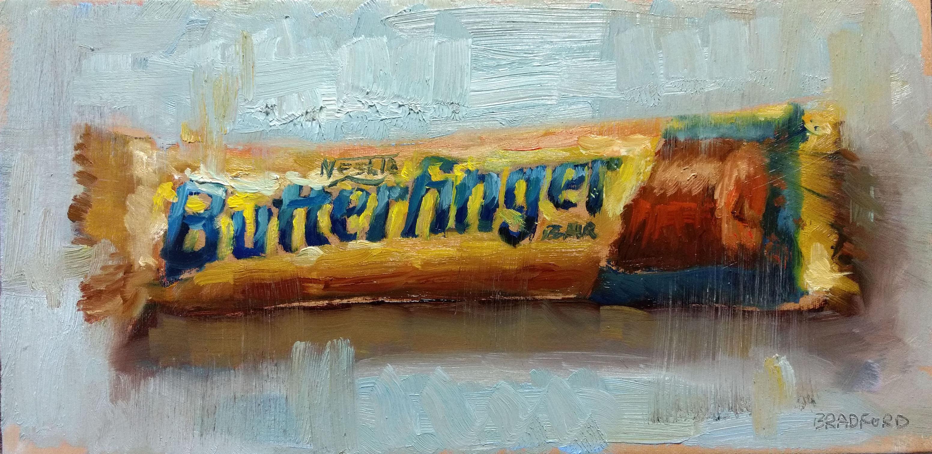 Bradford J. Salamon Still-Life Painting - Butterfinger