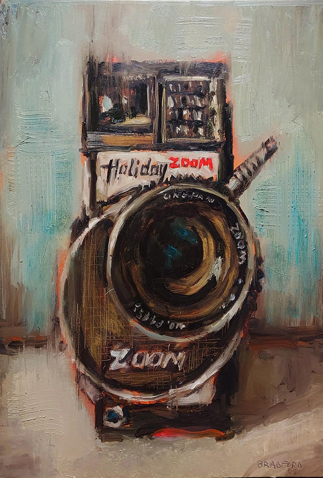 Bradford J. Salamon Still-Life Painting - Holiday Zoom