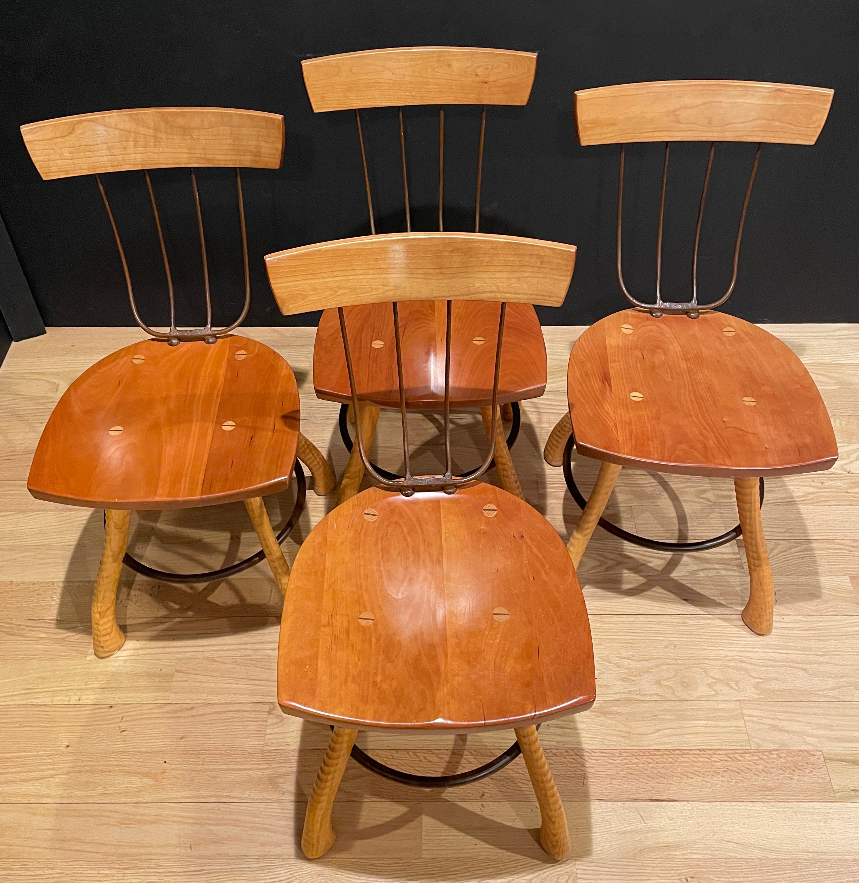 American Bradford Woodworking Ax Handle Dining/Kitchen Chairs