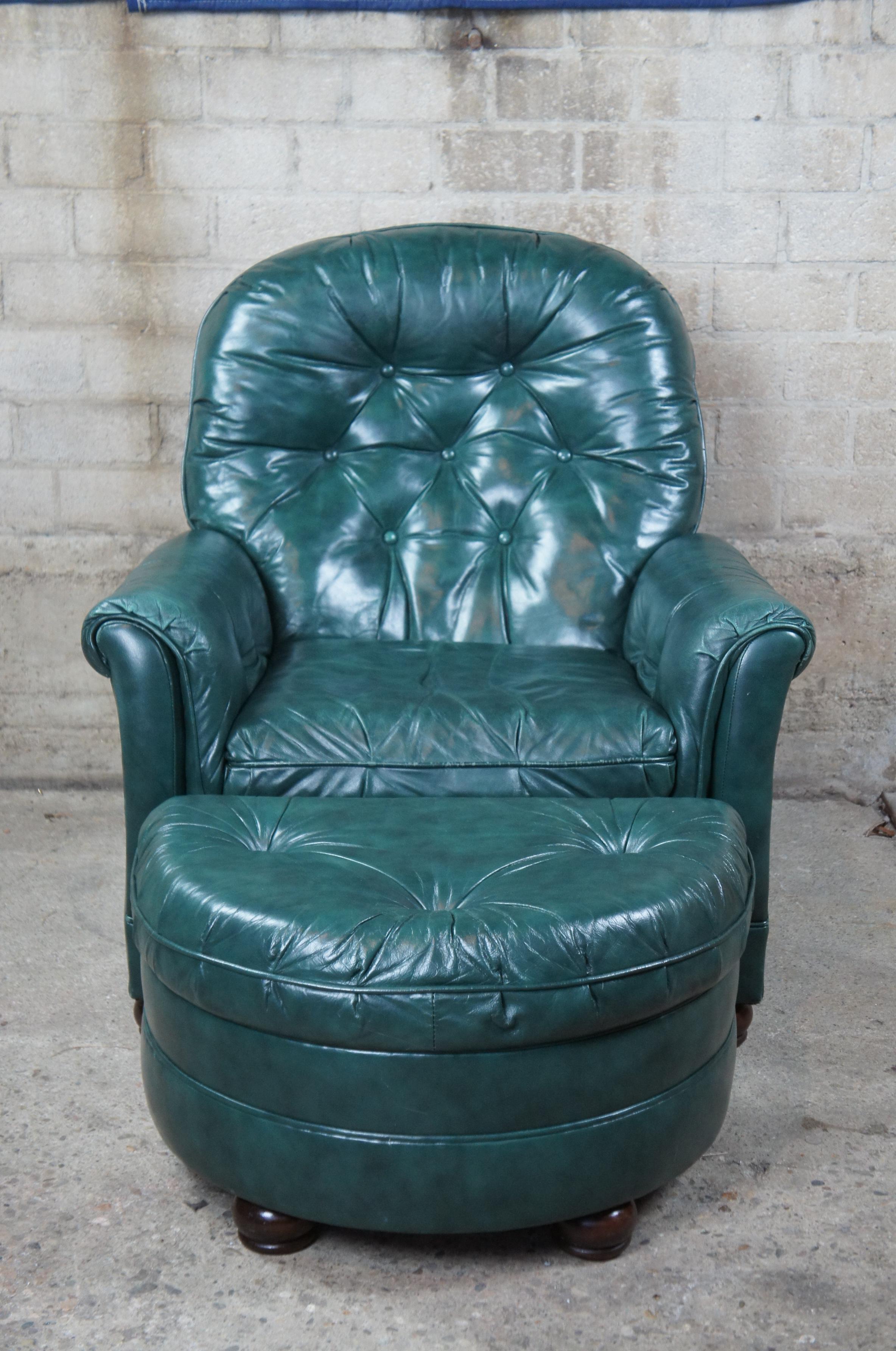 bradington young leather recliner