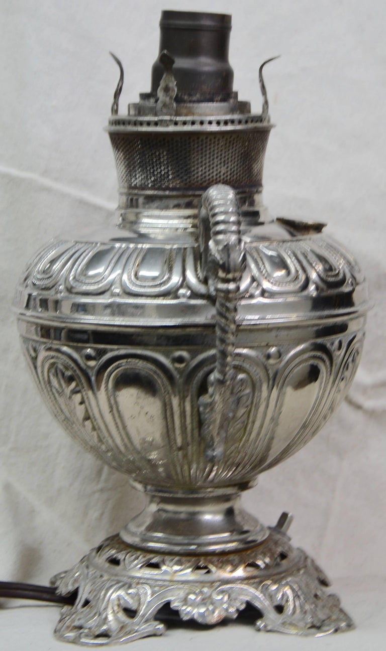 Bradley And Hubbard Converted Rayo Oil Lamp 1888 For Sale At 1stdibs