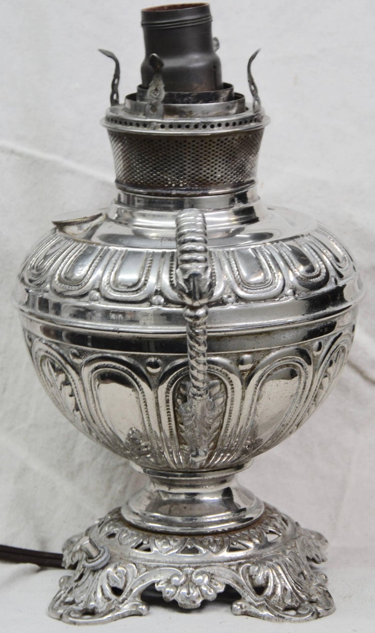Bradley and Hubbard Converted Rayo Oil Lamp, 1888 For Sale at 1stDibs