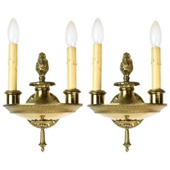 Bradley and Hubbard Neoclassical Sconce Set