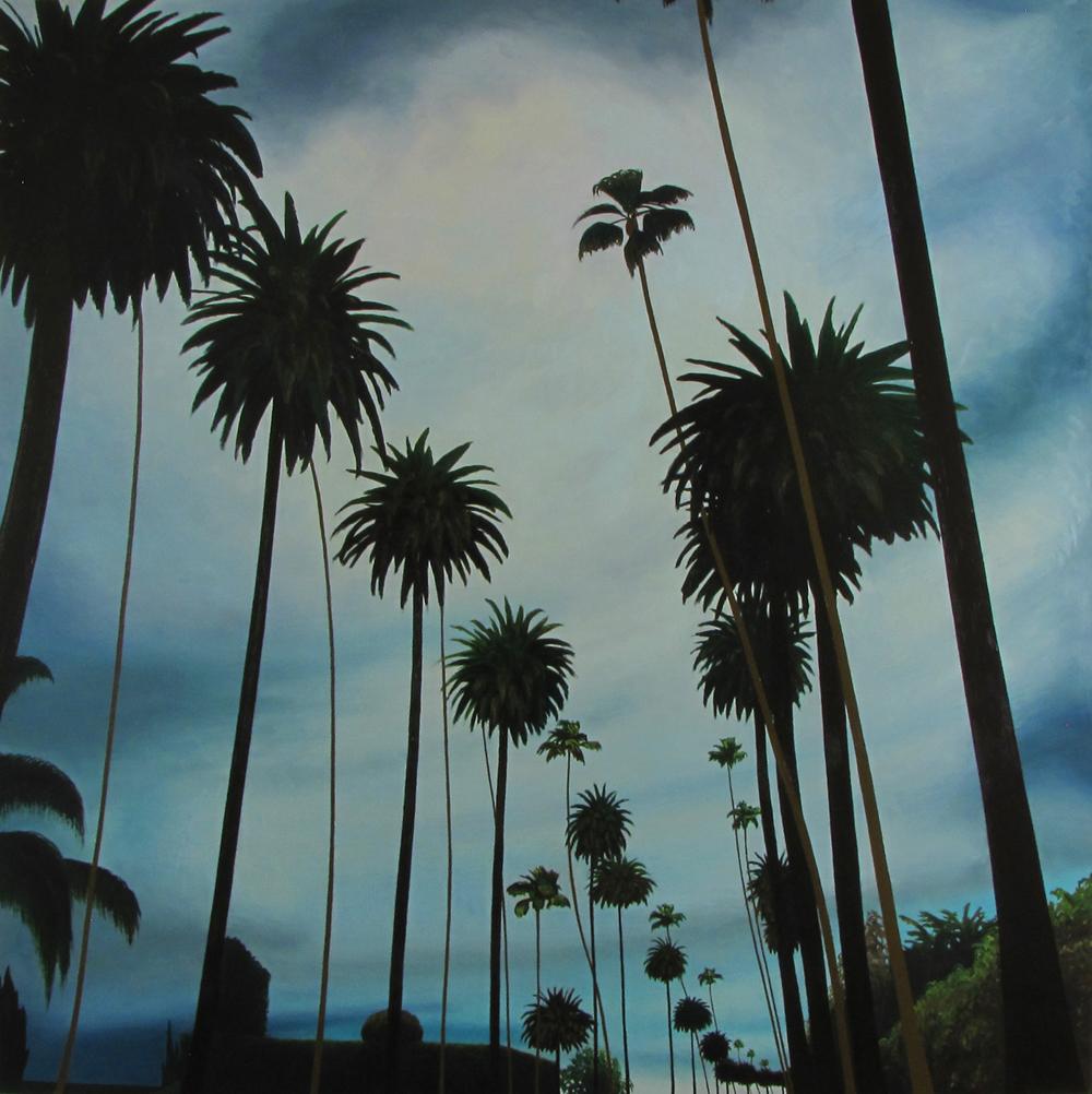 Bradley Hankey Landscape Painting - Beverly Hills