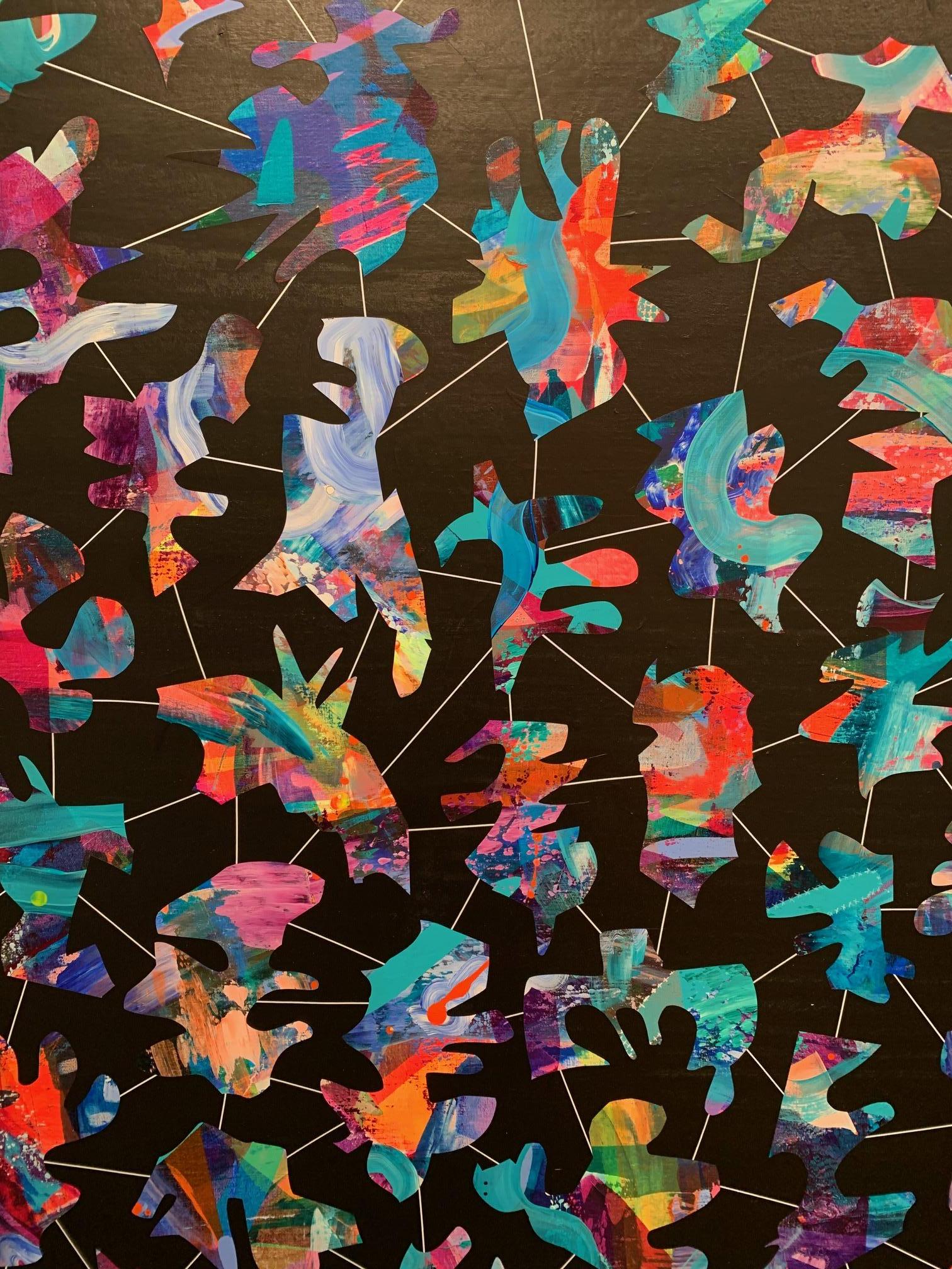 Bradley Harms Family Treehouse Contemporary Abstract Color
