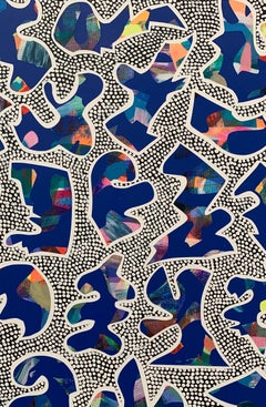 O.A., Contemporary, Abstract, Expressionistic, Colorful, Painting