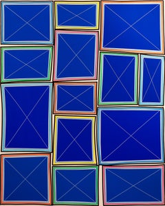Stacked Simple Exes Cobalt
