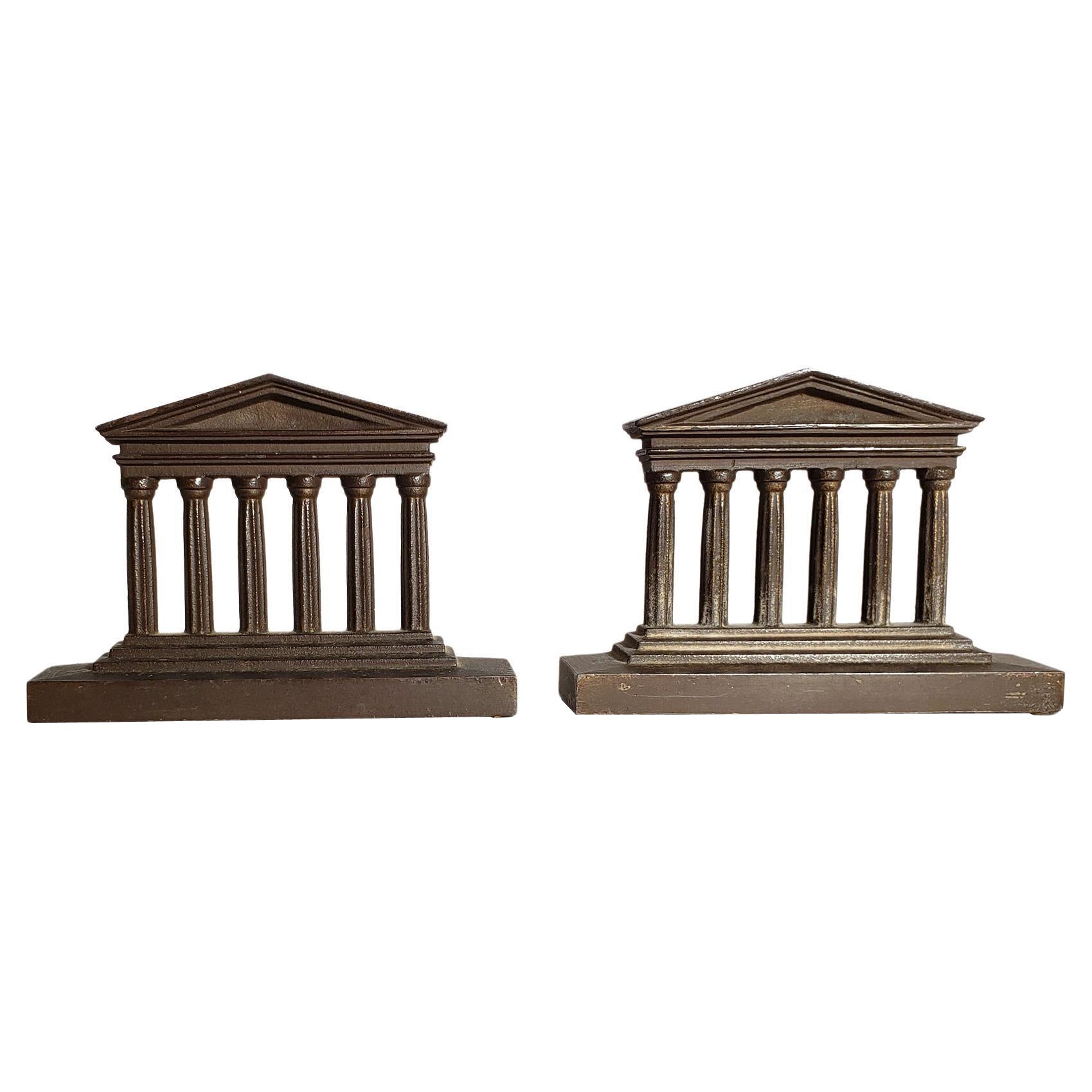 Sujetalibros Bradley & Hubbard - Columnas y arco del antiguo templo griego en venta