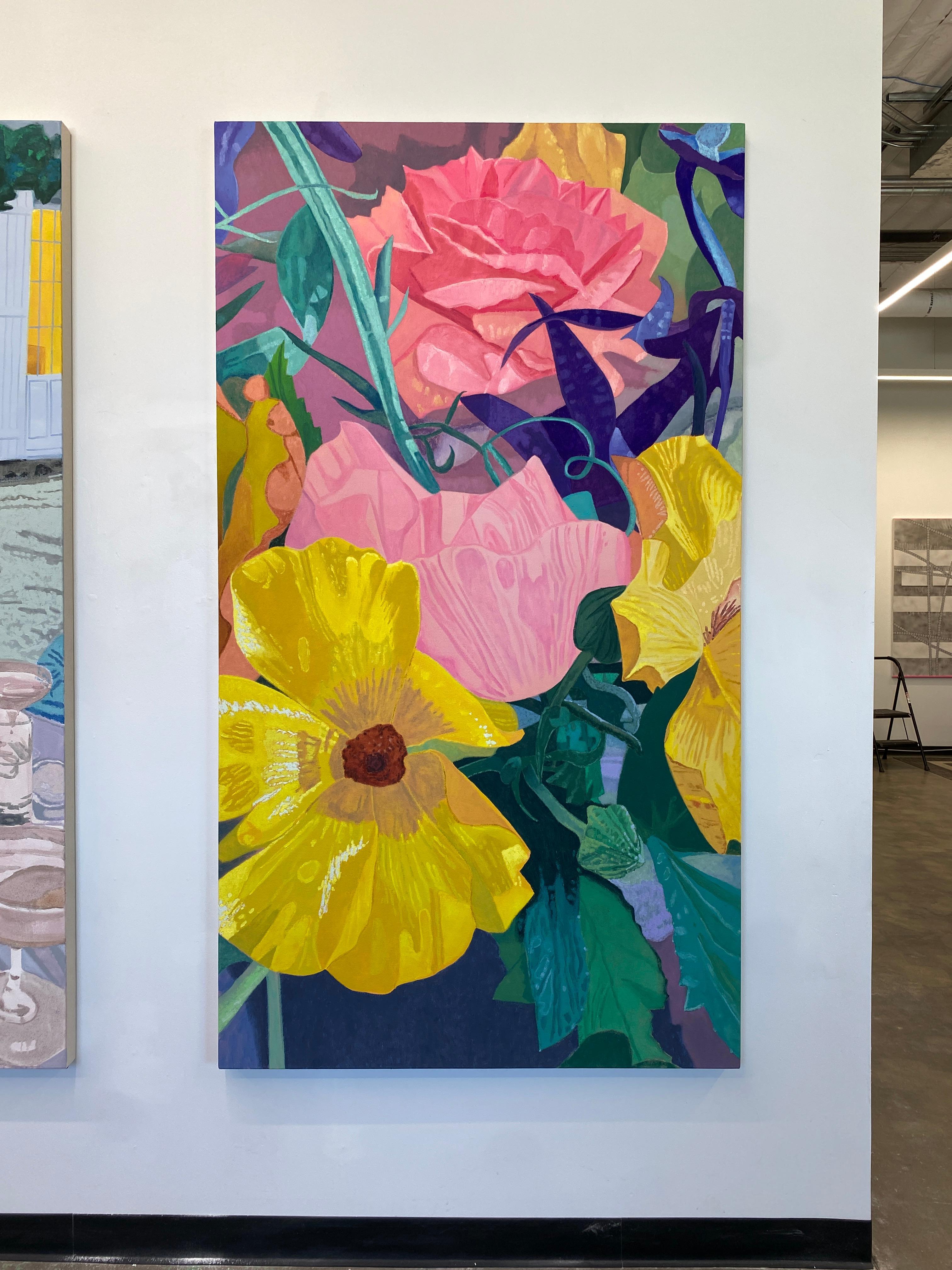 Party Frog is a featured work in Bradley Kerl's solo exhibition, To Speak Through Flowers, at Ivester Contemporary. 

“To speak through flowers” is a German idiom that means to communicate in a roundabout way through symbols, codes or figures of