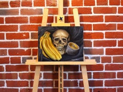 Pop Surrealist Painting, "The Key To Success"