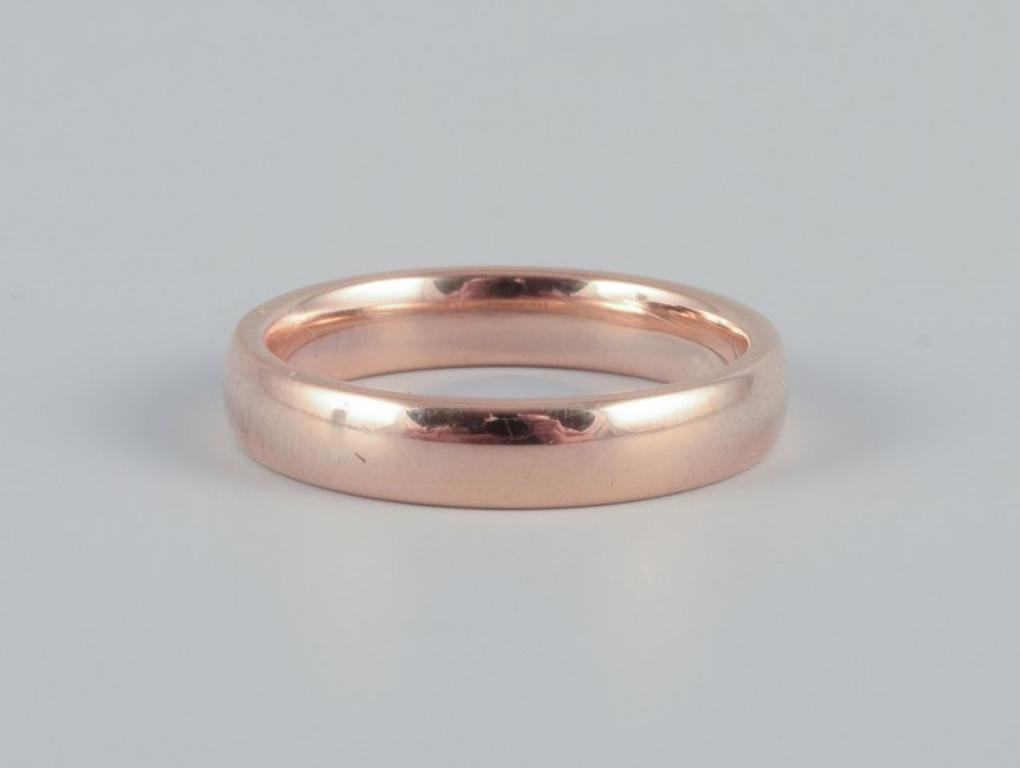 Bræmer Jensen, Danish goldsmith. 14-karat gold alliance ring.
Approximately from the 1960s.
In perfect condition.
Hallmarked.
Ring size: 17 mm (US size 6.5).

