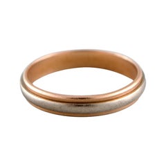 Bræmer-Jensen, Denmark, Modernist Ring in 14 Carat Gold and White Gold