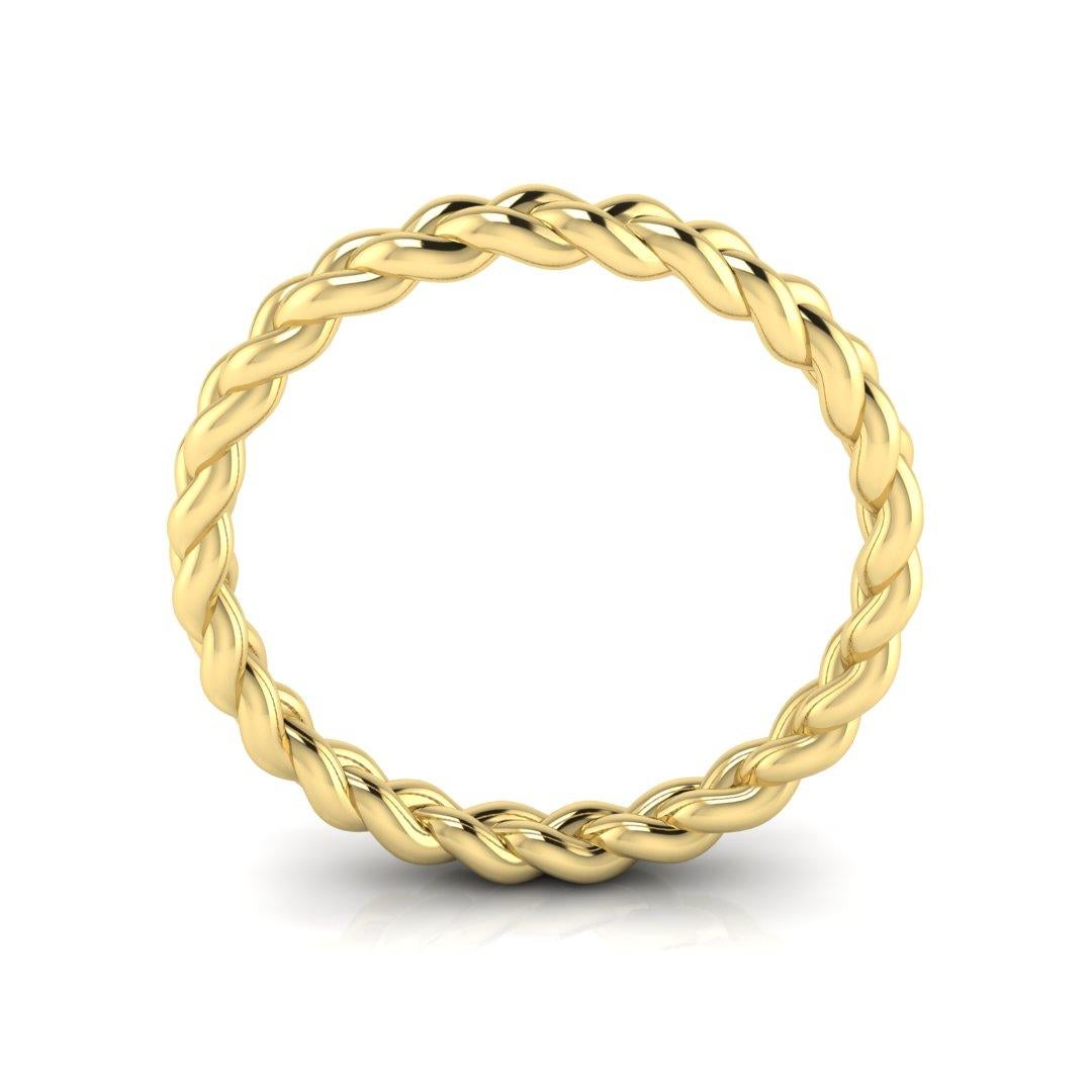 gold braid bracelet
