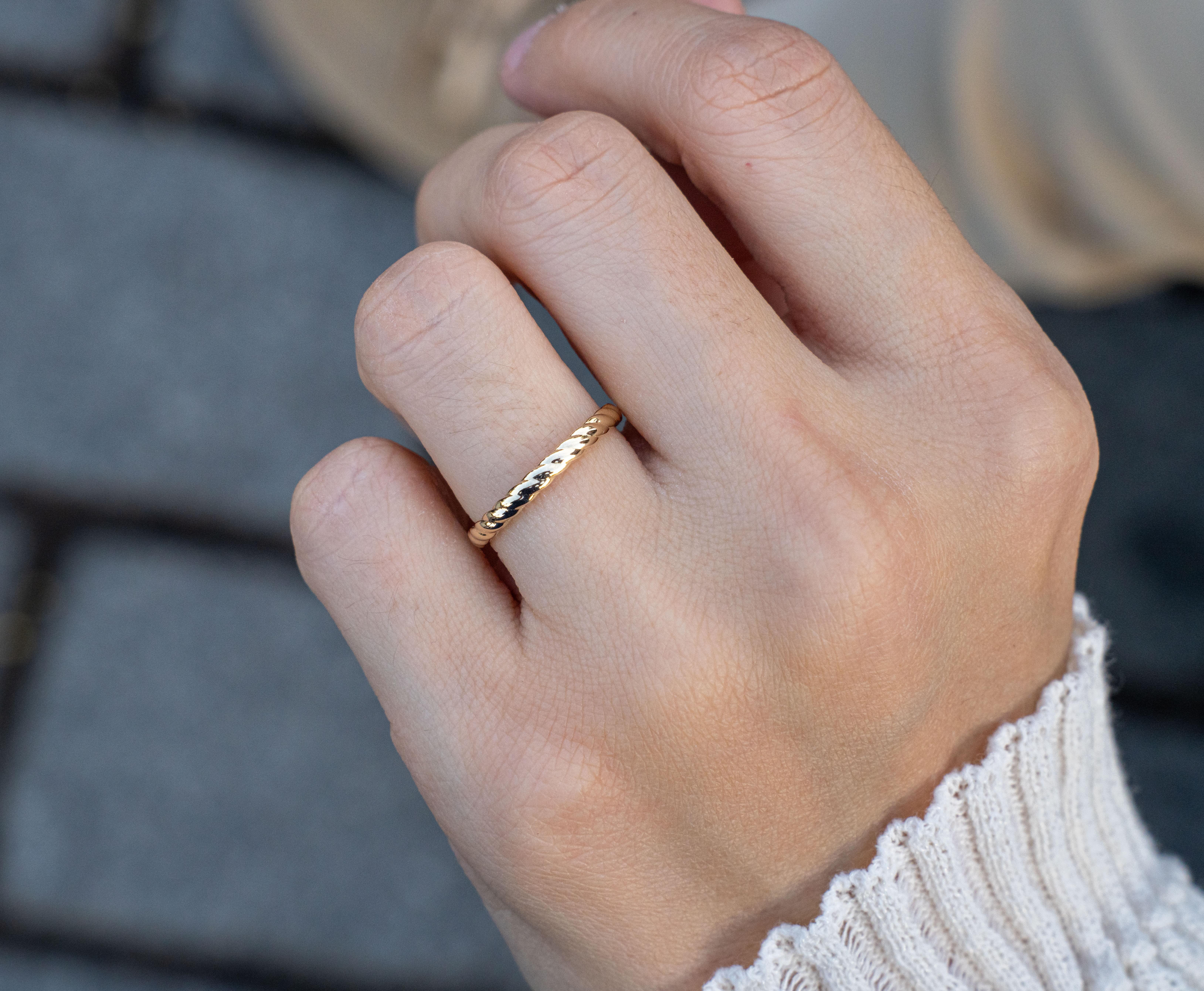 For Sale:  Braid Wedding Band 3