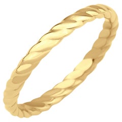 Used Braid Wedding Band