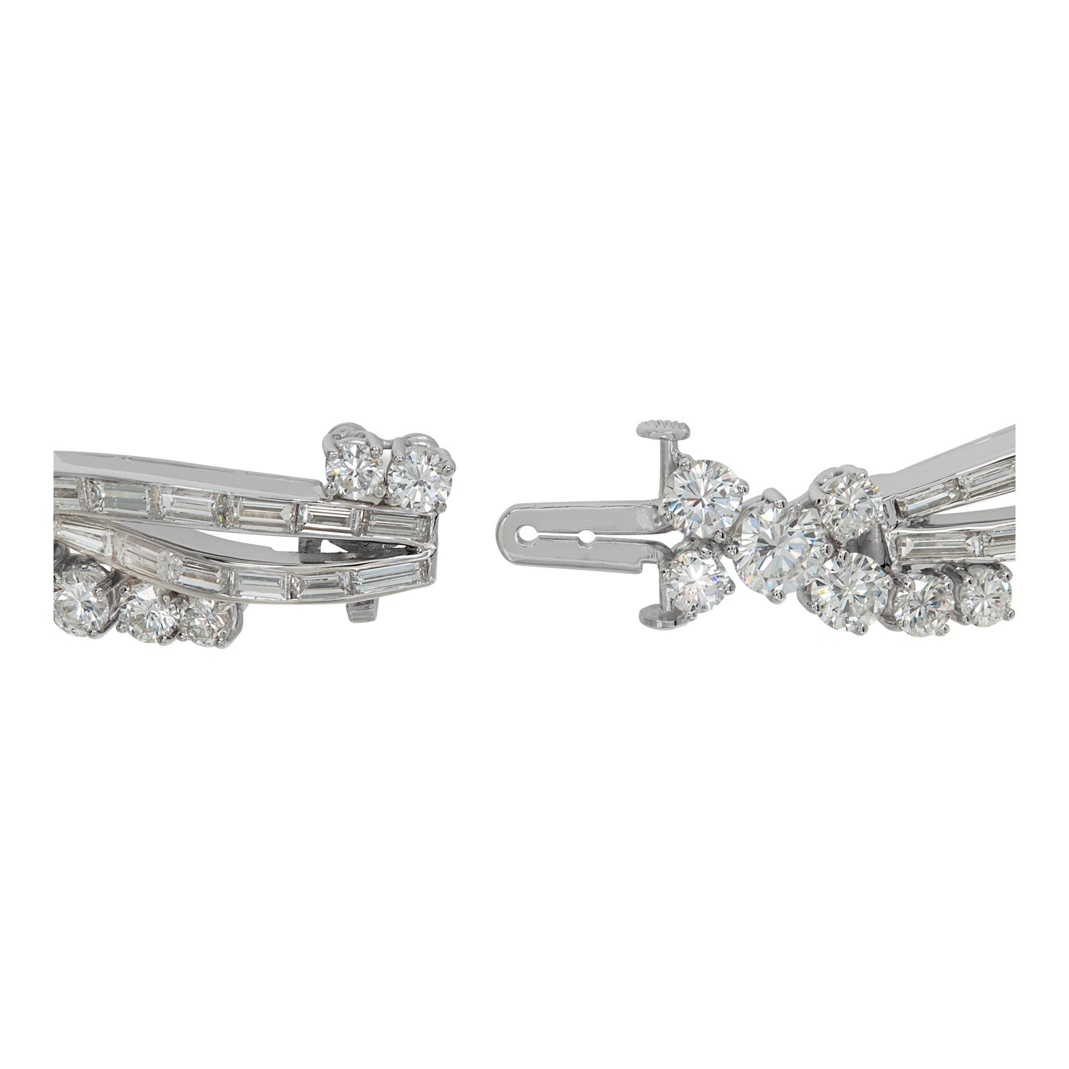 Bracelet en or blanc tressé Pour femmes en vente