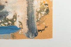 Bram Bogart, Painting on Cardboard, Belgium, 1990