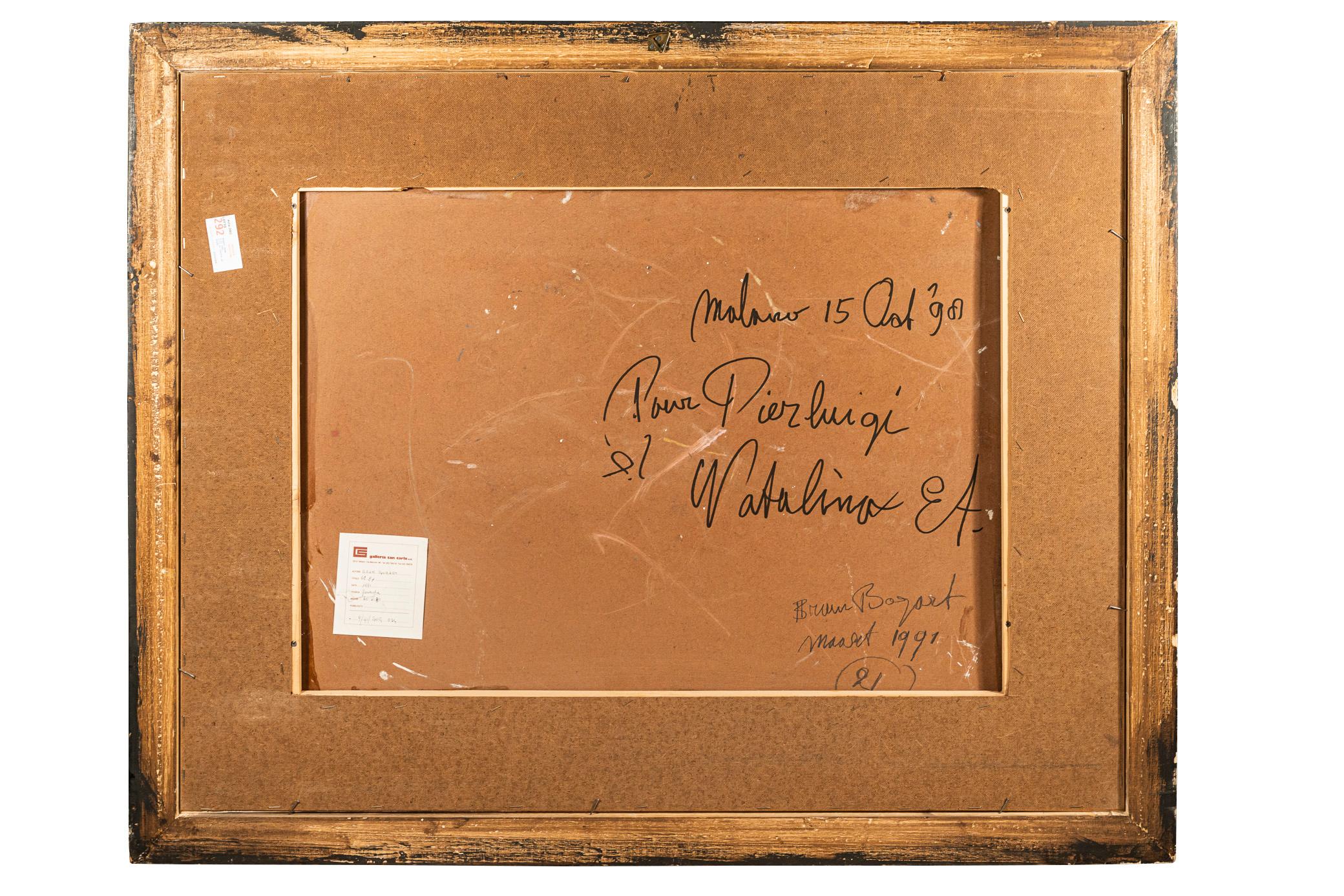 Bram Bogart, Painting, Signed, Belgium, 1991 For Sale 3