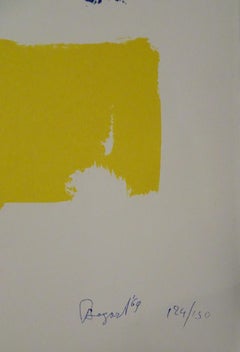 Abstract Composition - 1960s - Bram Bogart - Serigraph - Contemporary