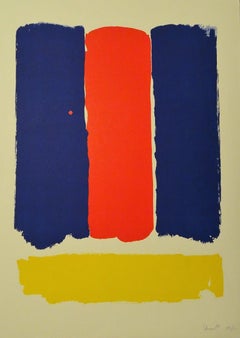 Abstract Composition - 1960s - Bram Bogart - Serigraph - Contemporary