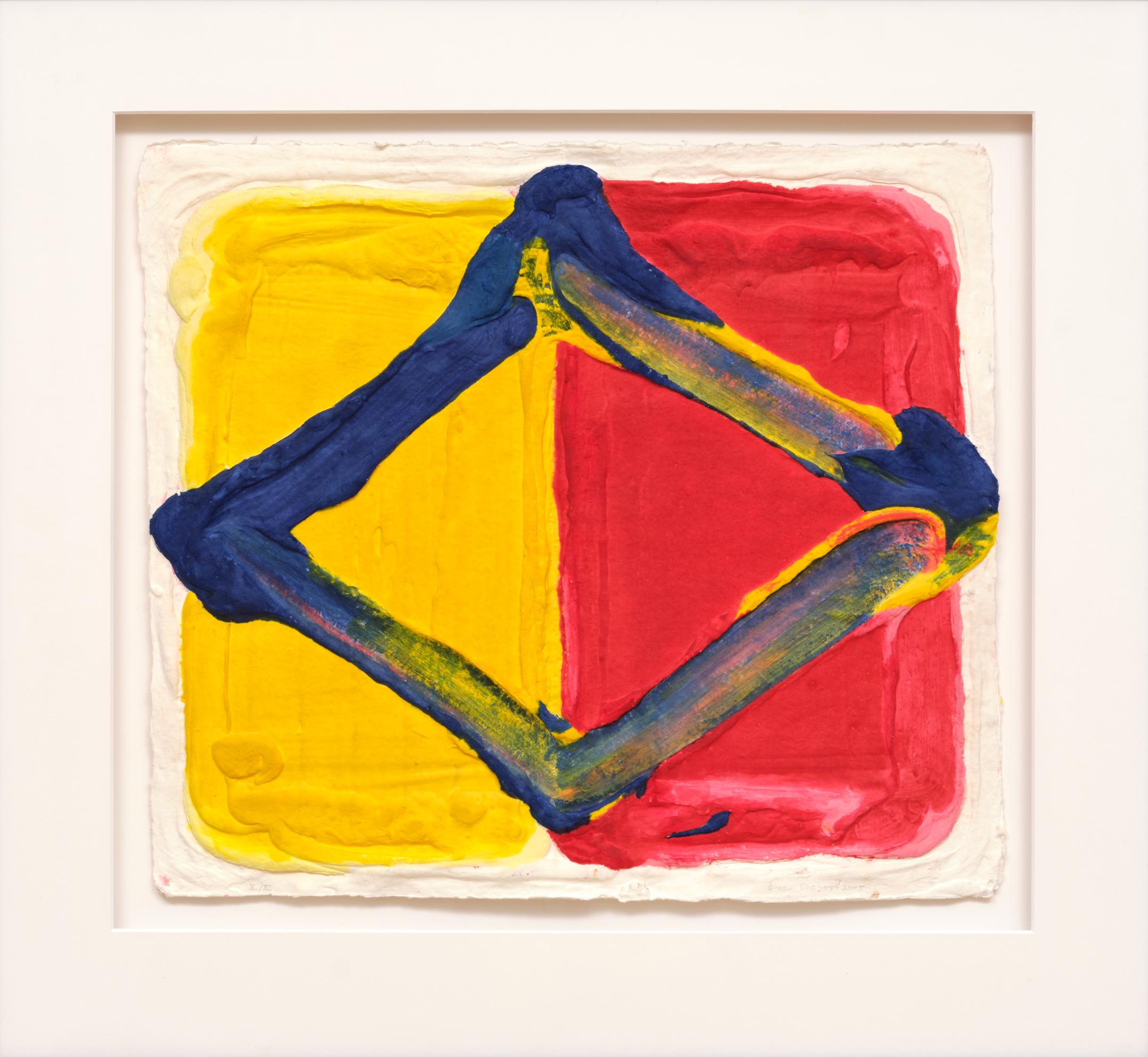Diamond Composition - Print by Bram Bogart