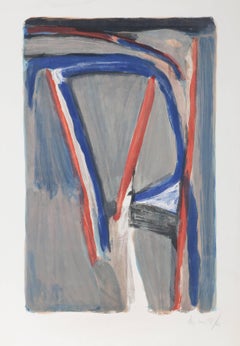 Abstract Lithograph by Bram van Velde