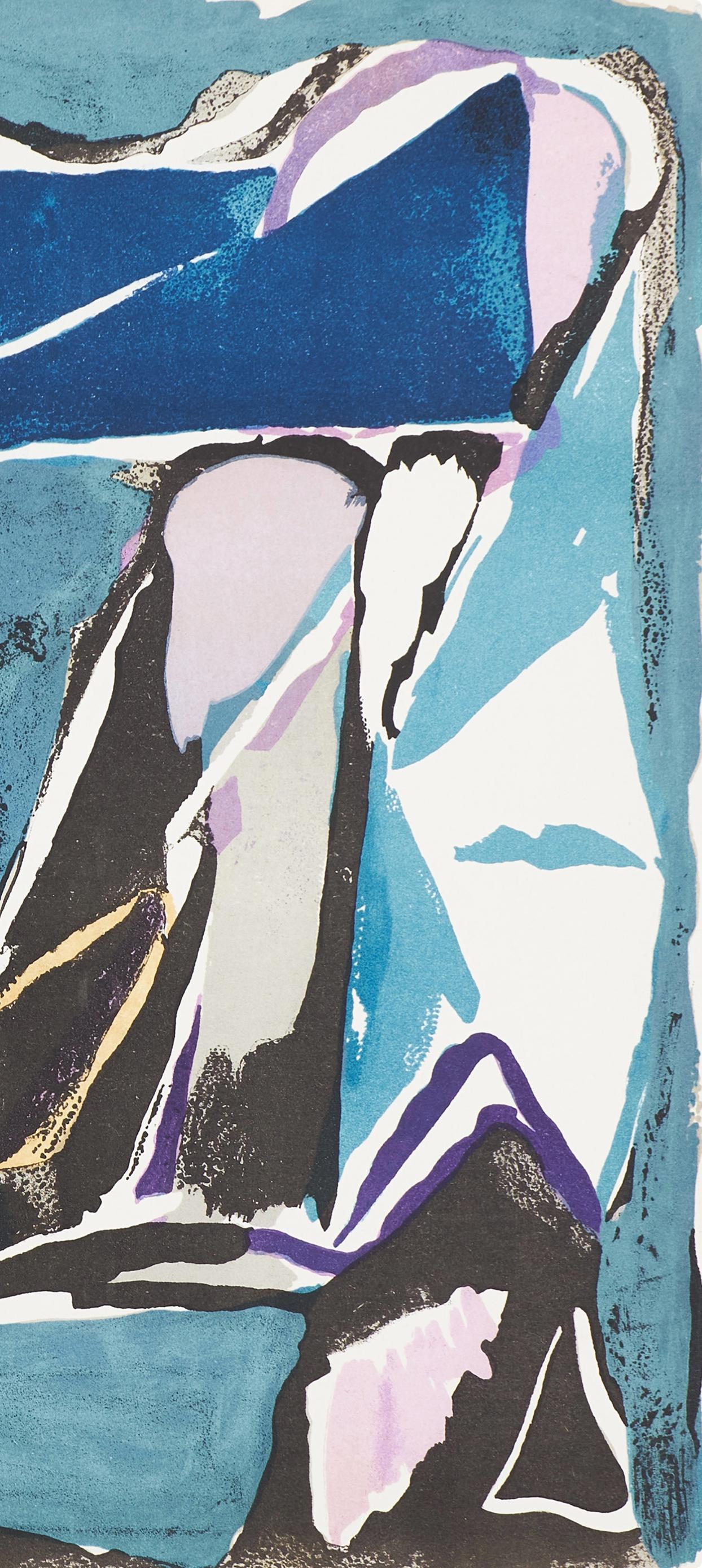 Composizione, Derrière le miroir - Print di Bram Van Velde