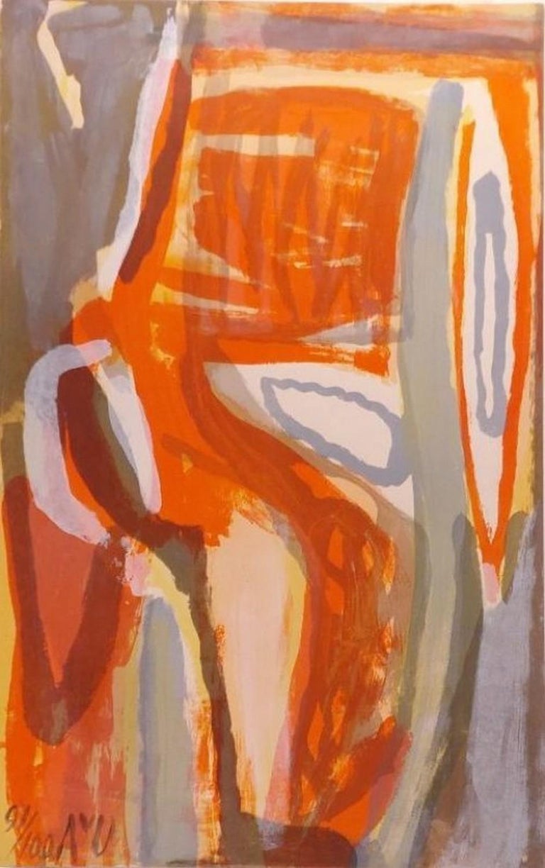 Écoute (Listen), 1974, by Bram Van Velde, offered by Le Coin des Arts