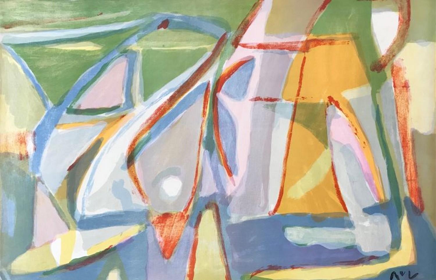 Bram Van Velde Abstract Print - Element