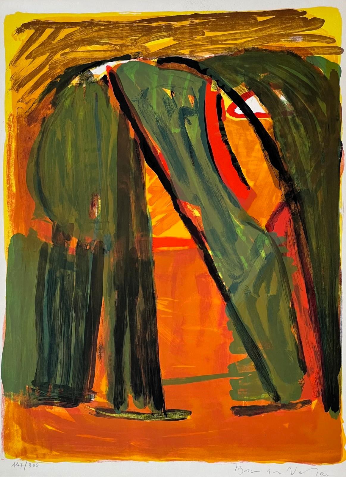 Bram Van Velde Abstract Print - Forest