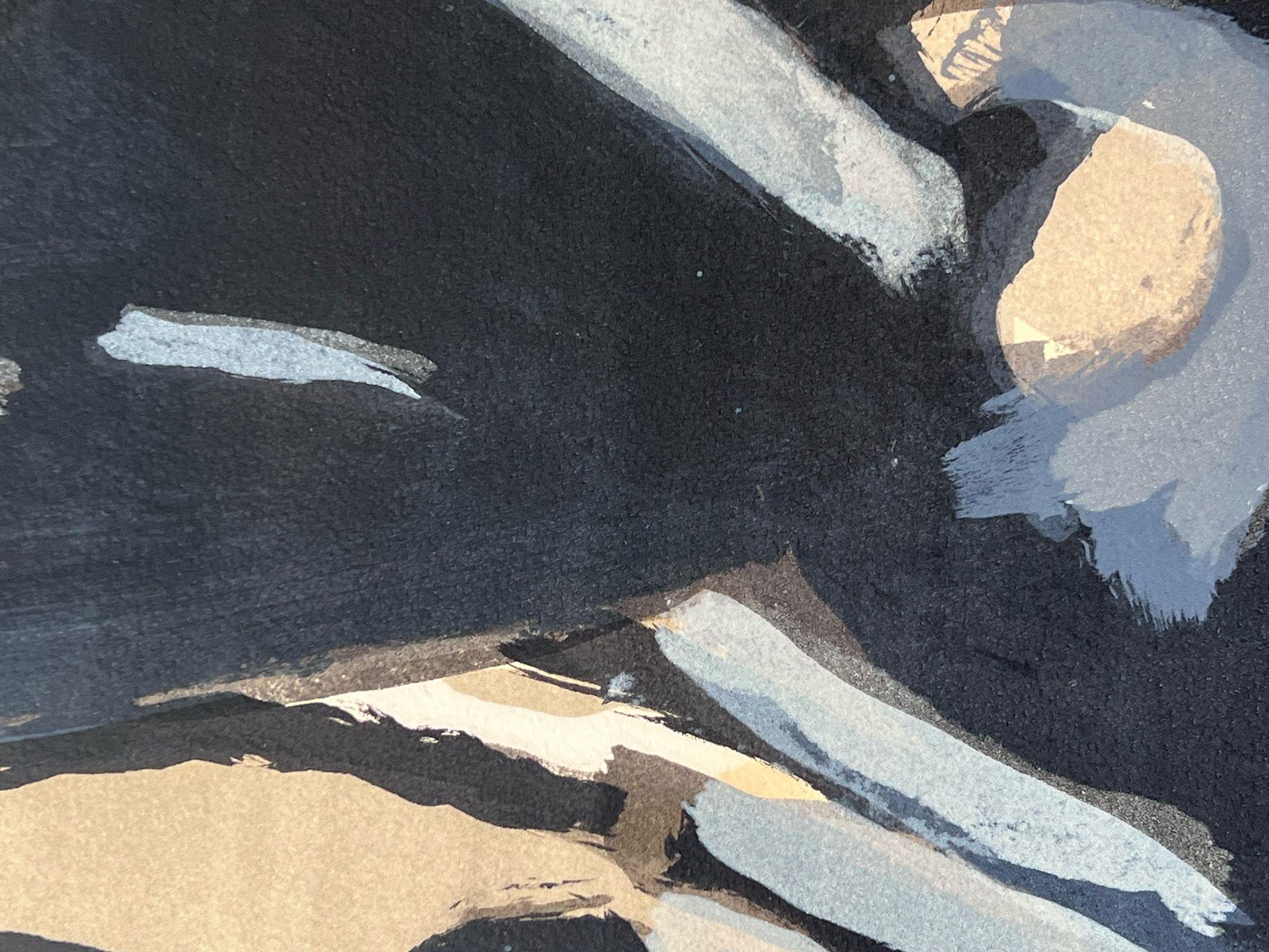 Nocturno - Print Abstracto de Bram Van Velde