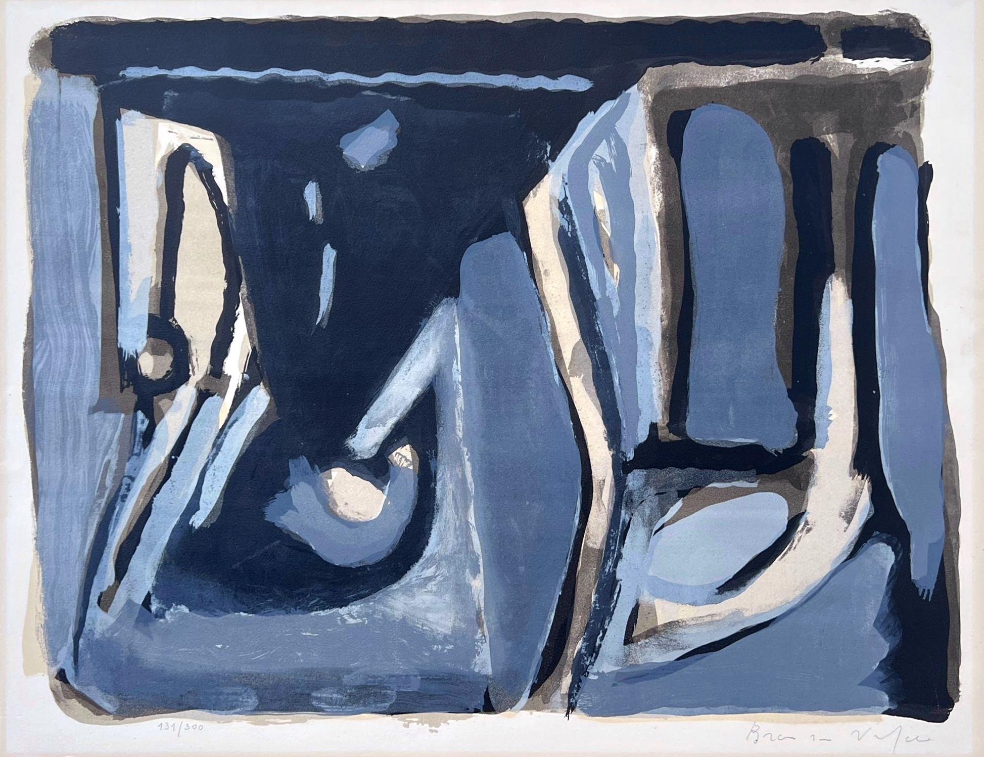 Abstract Print de Bram Van Velde - Nocturno