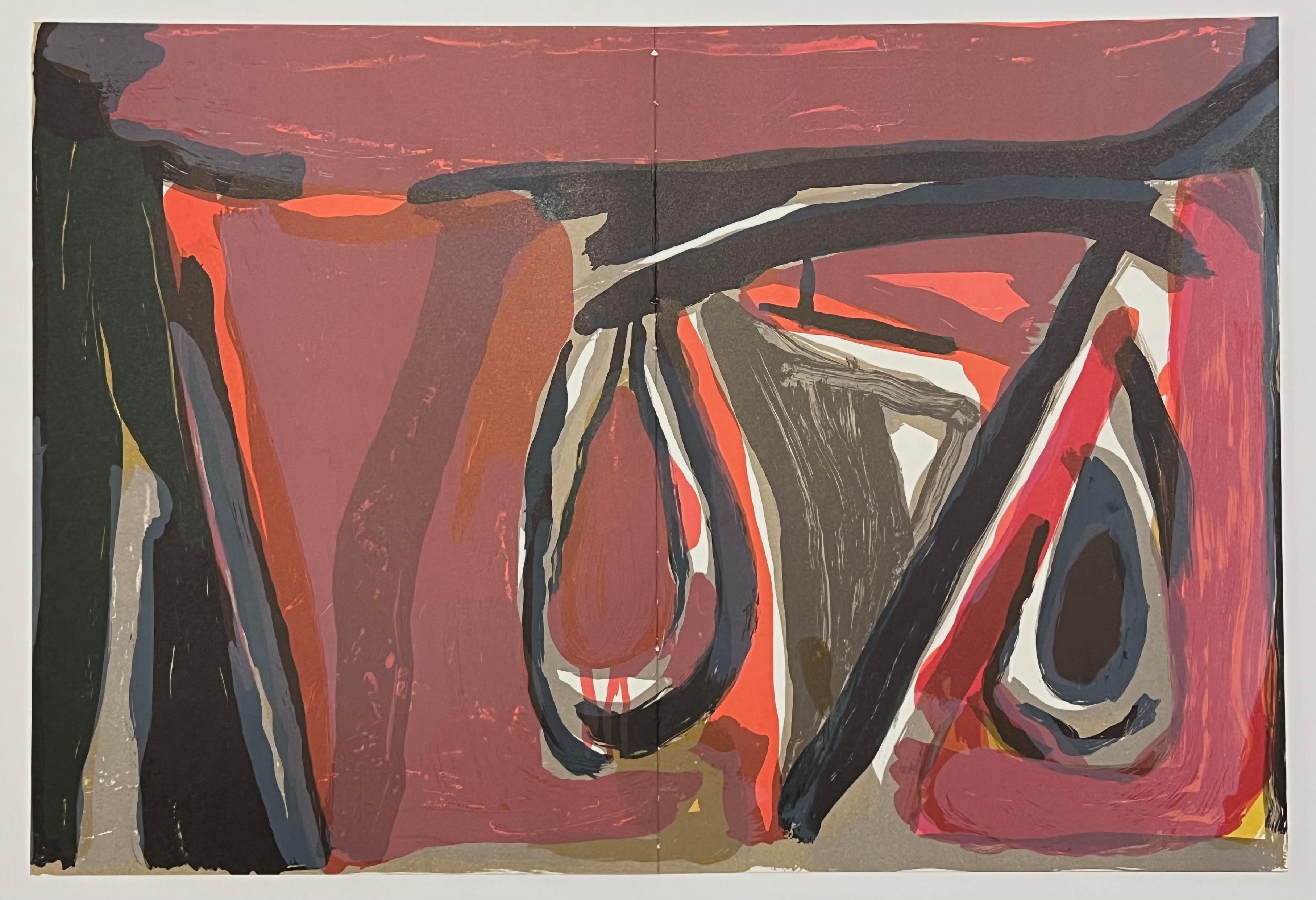 original lithograph - Print by Bram Van Velde
