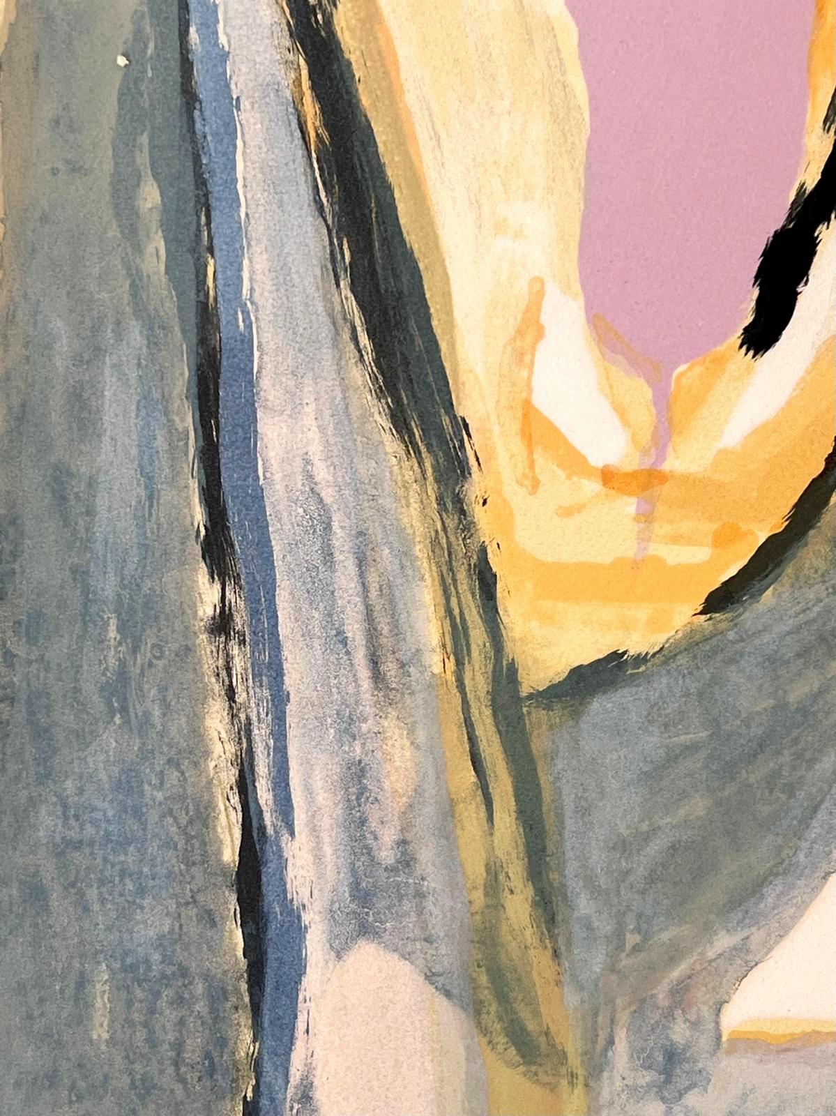 Bleiches Licht (Abstrakt), Print, von Bram Van Velde