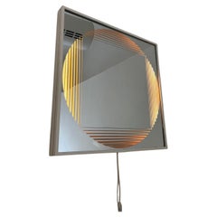 Brama Backlit Mirror by Gianni Celada for Fontana Arte, Italy, 1970s