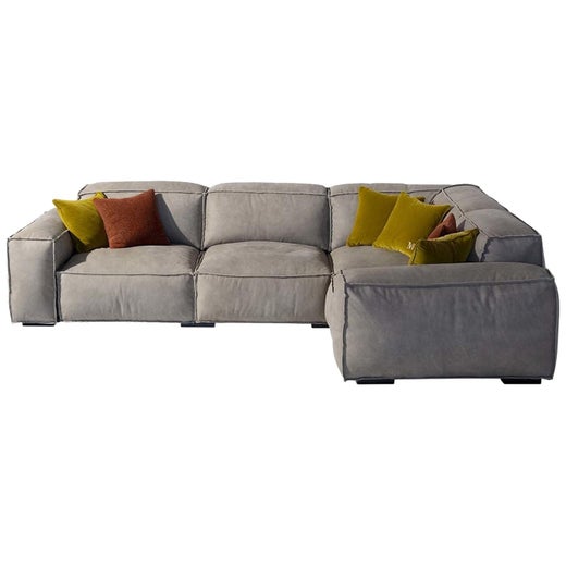 Bramante 2-Seater Sofa Brown Collection For Sale 1stDibs