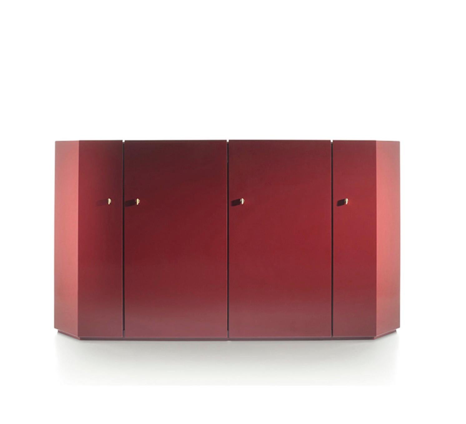 Bramante Storage Cabinet by Japanese Architect Kazuhide Takahama for Cassina In New Condition For Sale In Barcelona, Barcelona