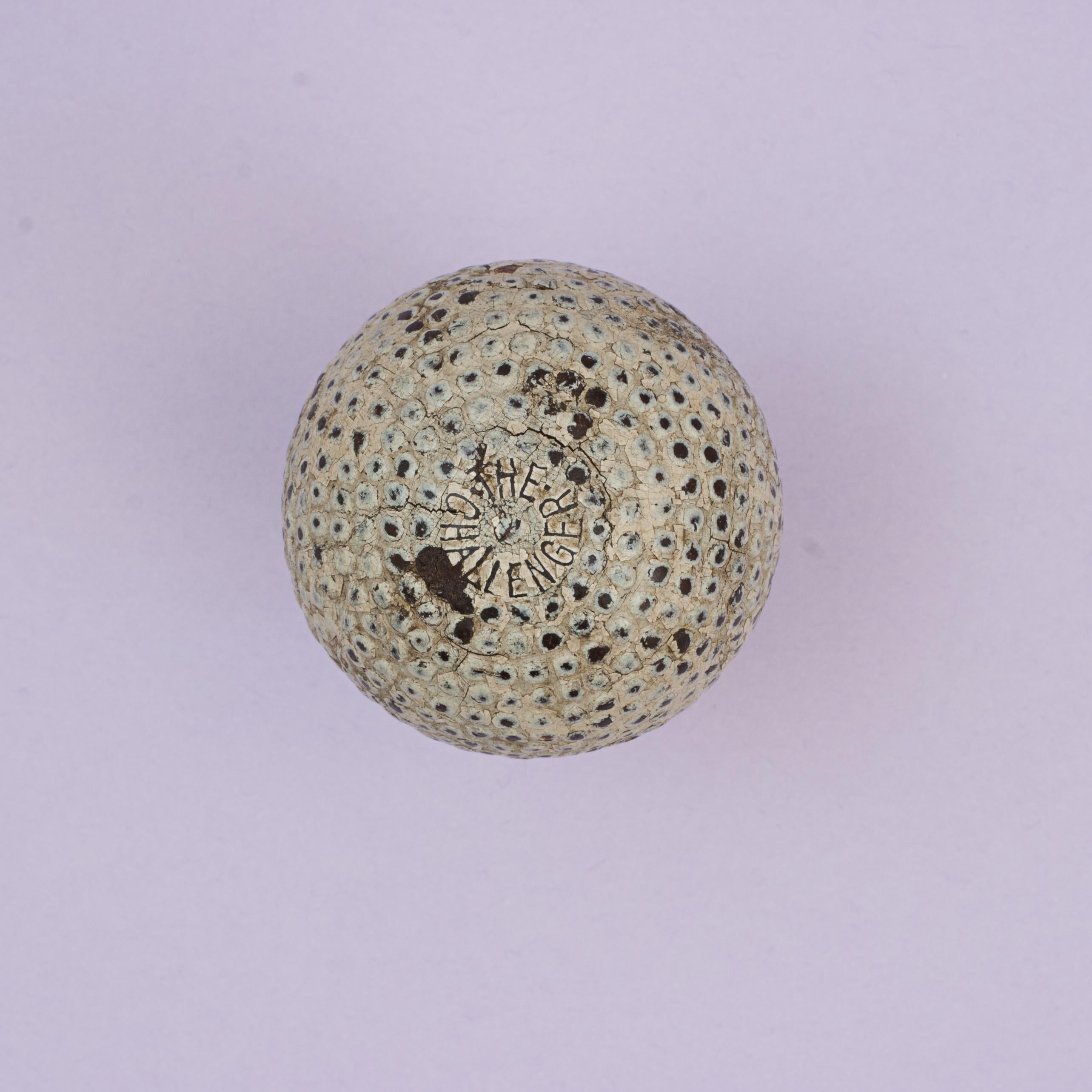 Pallina da golf Bramble Pattern Challenger.
Un buon esempio di pallina da golf con nucleo in gomma con motivo a rovi 
