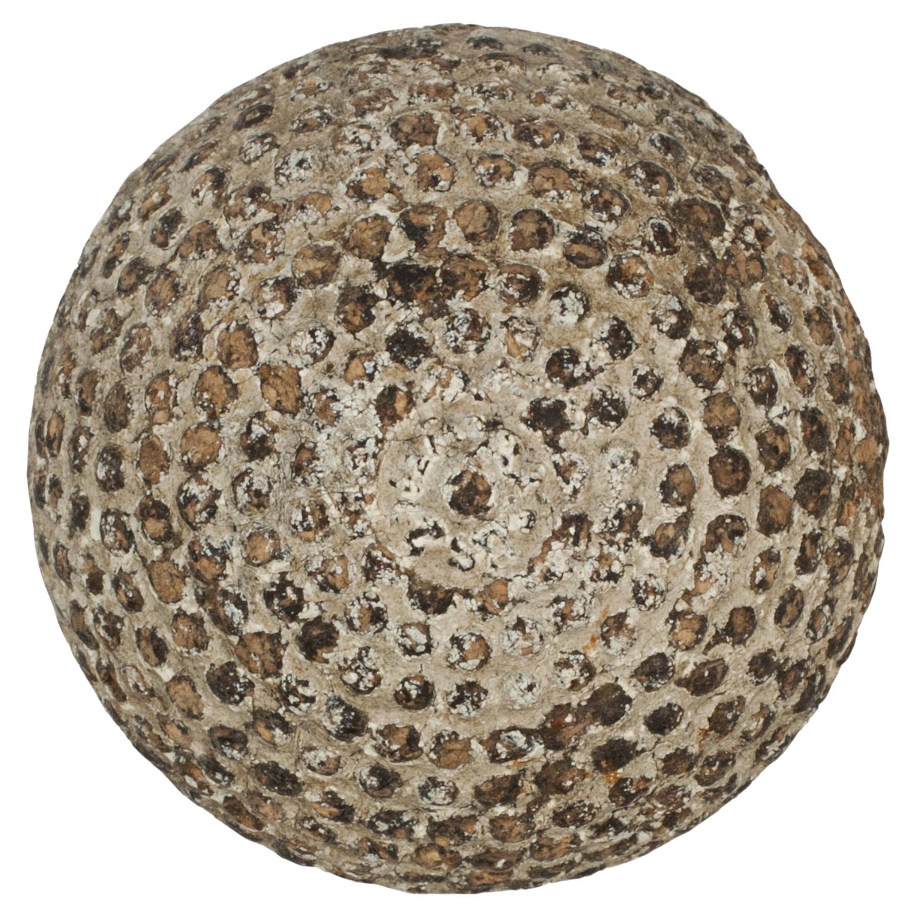 Bramble Pattern Rubber Core Golf Ball