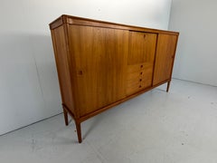 Bramin Highboard in Teak, Denmark, 1960s H.W Klein